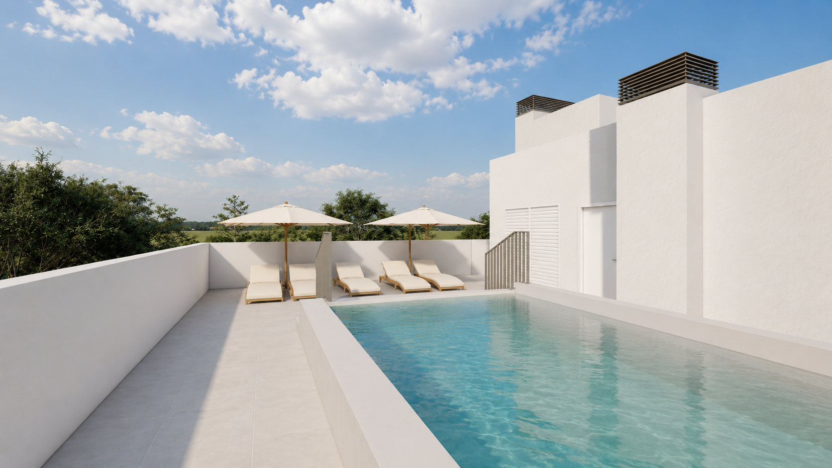 piscina retocada
